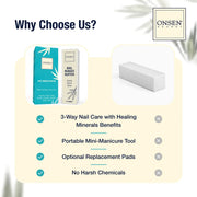 Onsen Secret Nail Reboot Buffer Nail Care Beige 1 Buffer,2 Buffers,3 Buffers