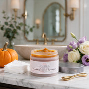 Glimmer Goddess® Organic Skin Care Organic Pumpkin AHA Face Mask – Exfoliating Treatment for Wrinkles & Glow Masks & Peels Slate Gray 2 oz.,4 oz.