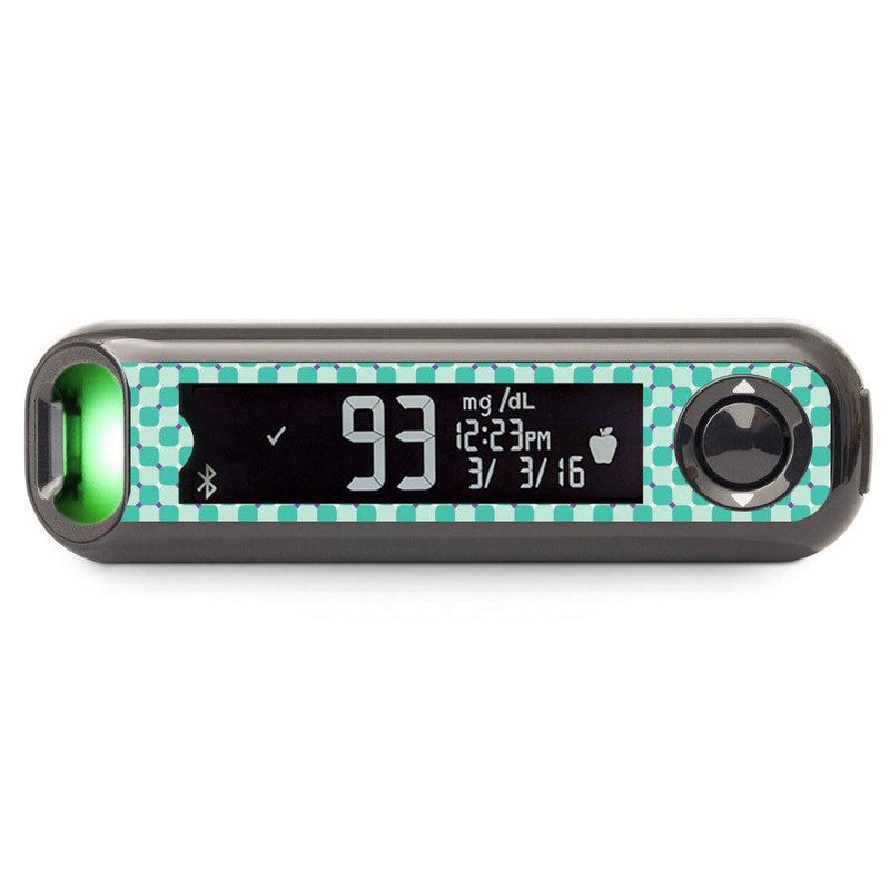 Peelz Optical Illusion Bayer Contour© Next One Glucometer Peelz/Stickers Black