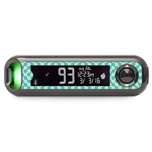 Peelz Optical Illusion Bayer Contour© Next One Glucometer Peelz/Stickers Black