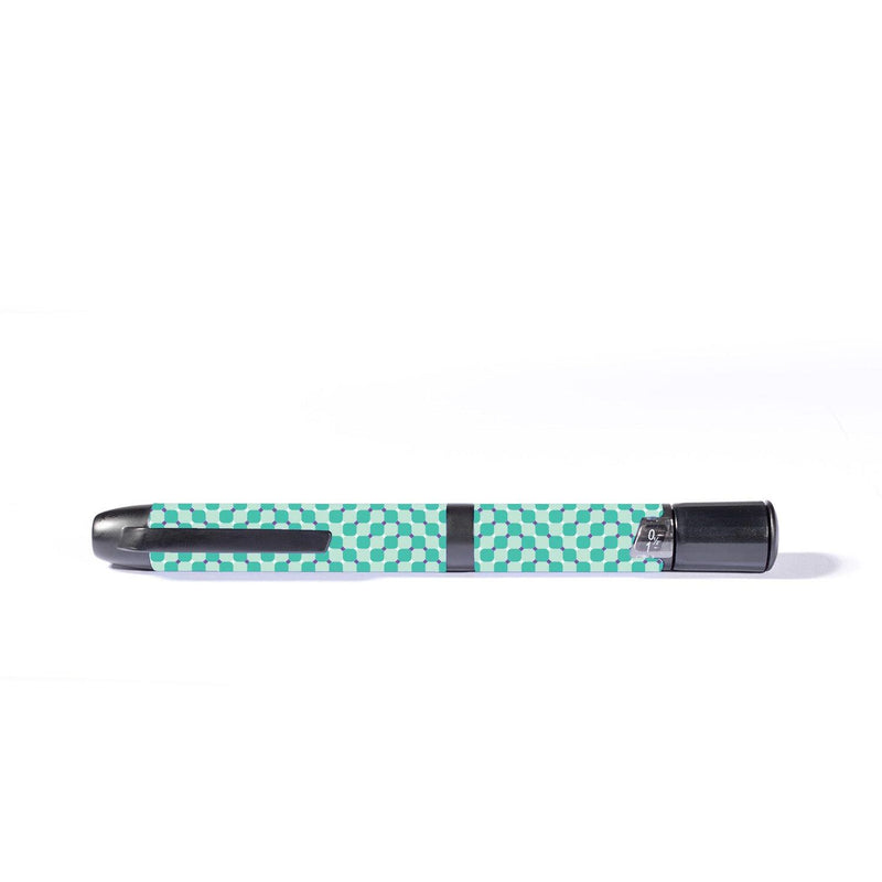 Peelz Optical Illusion InPen - Smart Insulin Pen Peelz/Stickers White Smoke