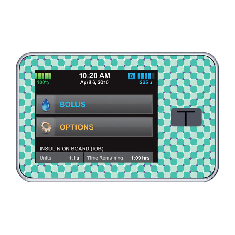 Peelz Optical Illusion Sticker for Tandem t:slim Peelz/Stickers Black