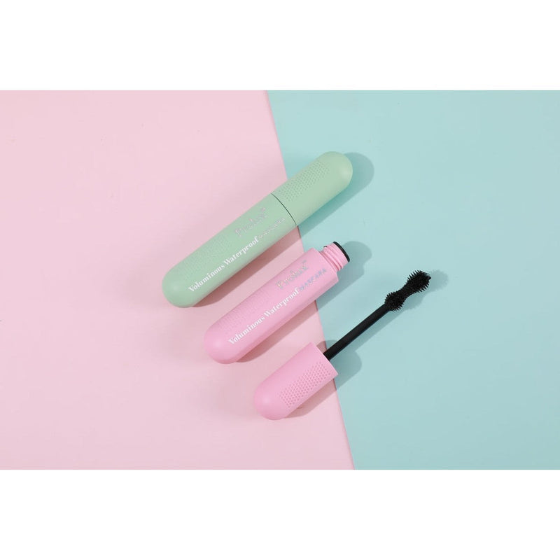 Prolux Cosmetics Voluminous Waterproof Mascara mascara Light Gray Pink,Mint