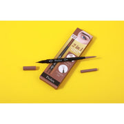 Prolux Cosmetics 2 in 1 Eyebrow Pencil eye brow pencil Gold #1-Dark Brown,#2-Medium Brown