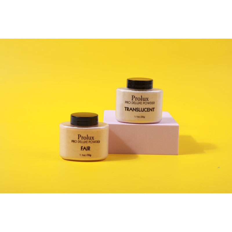 Prolux Cosmetics Translucent Setting Powder SETTING POWDER Gold #1 FAIR,#2 TRANSLUCENT