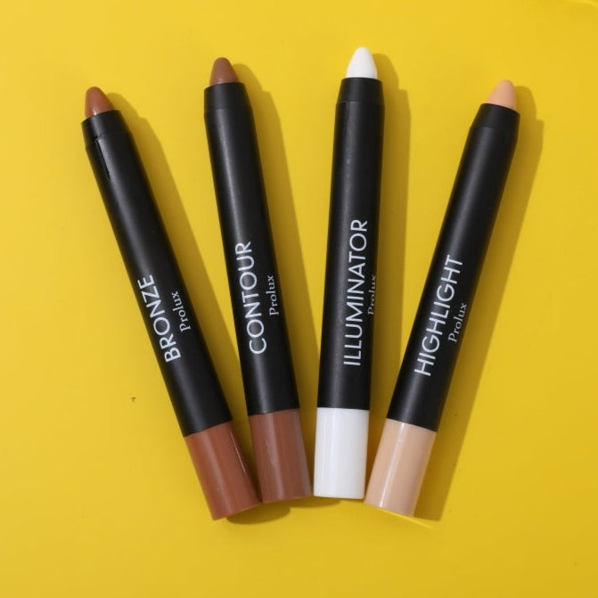 Prolux Cosmetics Face Sculpting Pencil Set Goldenrod