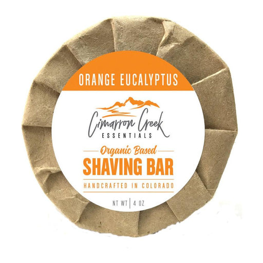 Cimarron Creek Essentials Orange Eucalyptus Organic Shaving Bar Soap 3.2oz Shaving & Grooming Dark Khaki Single Bar,2 Pack,3 Pack