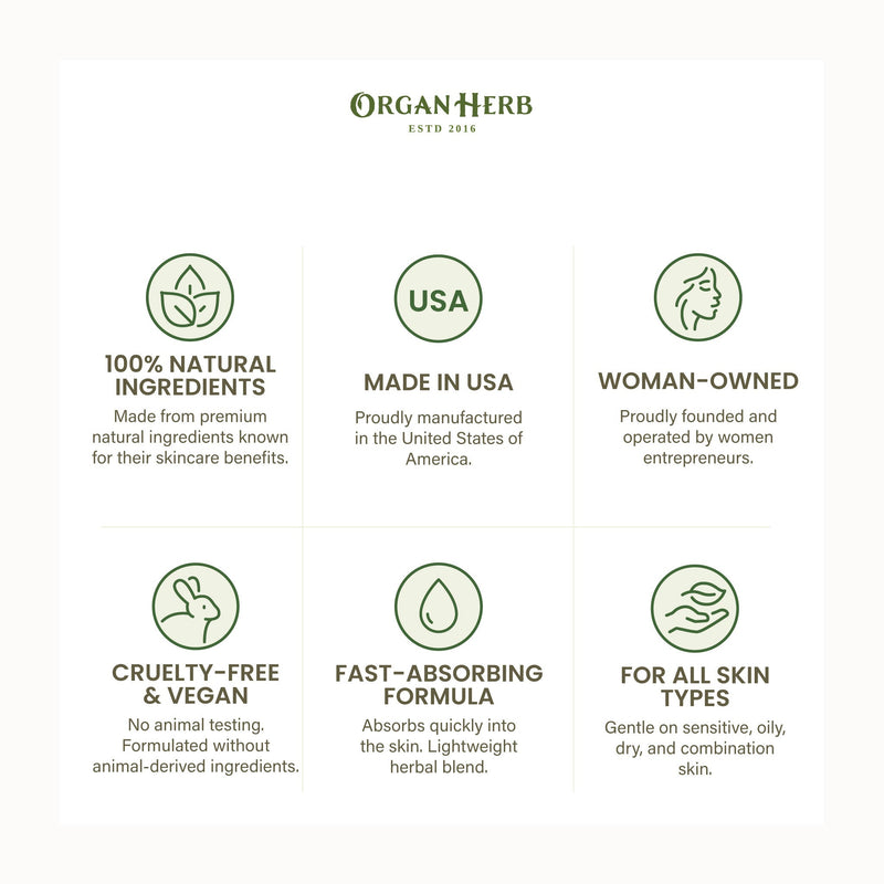 OrganHerb OrganHerb Organic Comfrey Salve (Gavez) 4 oz - A Natural, Unscented Balm for Muscles, Joints, and Skin Support Organic Salves White Smoke