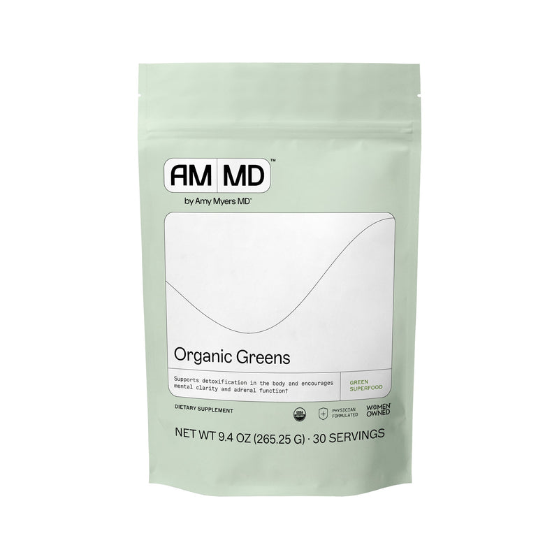 AMMD Organic Greens Supplement Light Gray