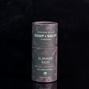 Chagrin Valley Soap & Salve Deodorant: Stick Summer Rain Deodorant Black Net Wt 1.8 oz (50 g)
