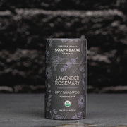 Chagrin Valley Soap & Salve Dry Shampoo: Dark Hair Lavender Rosemary Dry Shampoo Dark Slate Gray 2.2 oz net wt