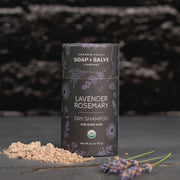 Chagrin Valley Soap & Salve Dry Shampoo: Dark Hair Lavender Rosemary Dry Shampoo Black 2.2 oz net wt