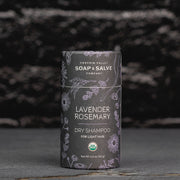 Chagrin Valley Soap & Salve Dry Shampoo: Light Hair Lavender Rosemary Dry Shampoo Dark Slate Gray 2.2 oz net wt