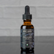 Chagrin Valley Soap & Salve Facial Oil: Pomegranate Argan Facial Oil Light Slate Gray 1 fl oz Bottle