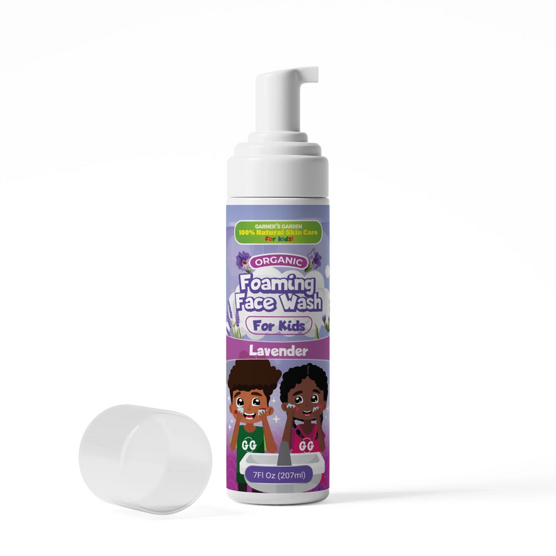 Garner's Garden Organic Foaming Face Wash For Kids Baby Care White Smoke Unscented / 1.7 oz Organic Foaming Face Wash For Kids,Unscented / 7oz Organic Foaming Face Wash For Kids,Unscented / 1.7 oz + 4oz Refill,Unscented / 4 oz Refill,Unscented / 8 oz Refill,Lavender / 1.7 oz Organic Foaming Face Wash For Kids,Lavender / 7oz Or