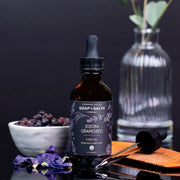Chagrin Valley Soap & Salve Hair Oil: Jojoba Grapeseed Hair Oil Dark Slate Gray 2 fl oz Bottle