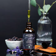 Chagrin Valley Soap & Salve Hair Oil: Jojoba Grapeseed Hair Oil Dark Slate Gray 2 fl oz Bottle