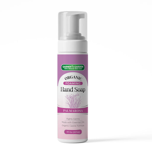 Garner's Garden Organic Hand Soap Soap Light Gray Organic Hand Soap Palmarosa