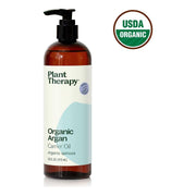 Plant Therapy Organic Argan Carrier Oil Body Care White Smoke 16 oz