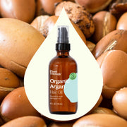 Plant Therapy Organic Argan Hair Oil Hair & Skin Care Seashell 4 oz