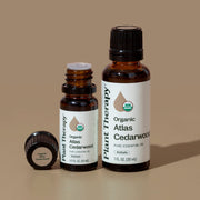 Plant Therapy Organic Atlas Cedarwood Essential Oil Essential Oil Rosy Brown 10 mL,30 mL
