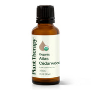Plant Therapy Organic Atlas Cedarwood Essential Oil Essential Oil White Smoke 10 mL,30 mL