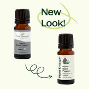 Plant Therapy Organic Black Pepper Essential Oil Essential Oil Seashell 10 mL