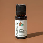 Plant Therapy Organic Clove Bud Essential Oil Essential Oil Rosy Brown 10 mL,30 mL
