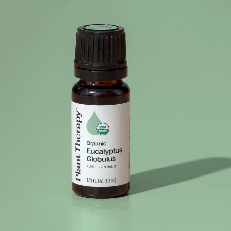 Plant Therapy Organic Eucalyptus Globulus Essential Oil Essential Oil Dark Sea Green 10 mL,30 mL,100 mL