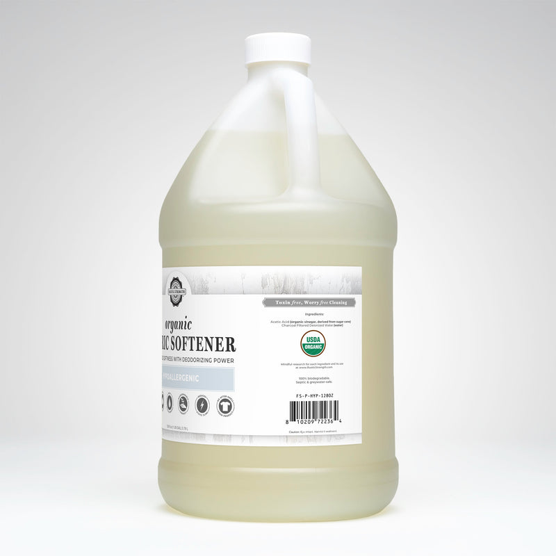 Rustic Strength Organic Fabric Softener Laundry Booster Lavender 16 oz Bottle Plastic,24 oz Glass,Half Gallon Plastic,Half Gallon Glass,Gallon Plastic,Gallon Glass,5 Gallon Eco Jug with Spout,5 Gallon Eco Jug with Pump