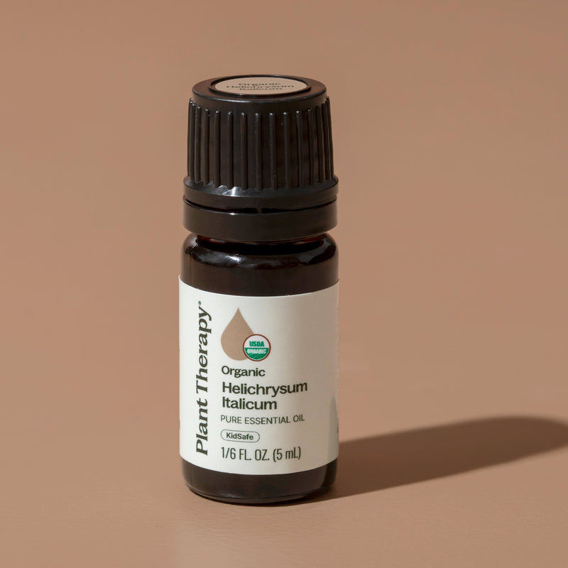 Plant Therapy Organic Helichrysum Italicum Essential Oil Essential Oil Rosy Brown 2.5 mL,5 mL