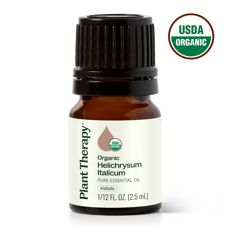 Plant Therapy Organic Helichrysum Italicum Essential Oil Essential Oil White Smoke 2.5 mL