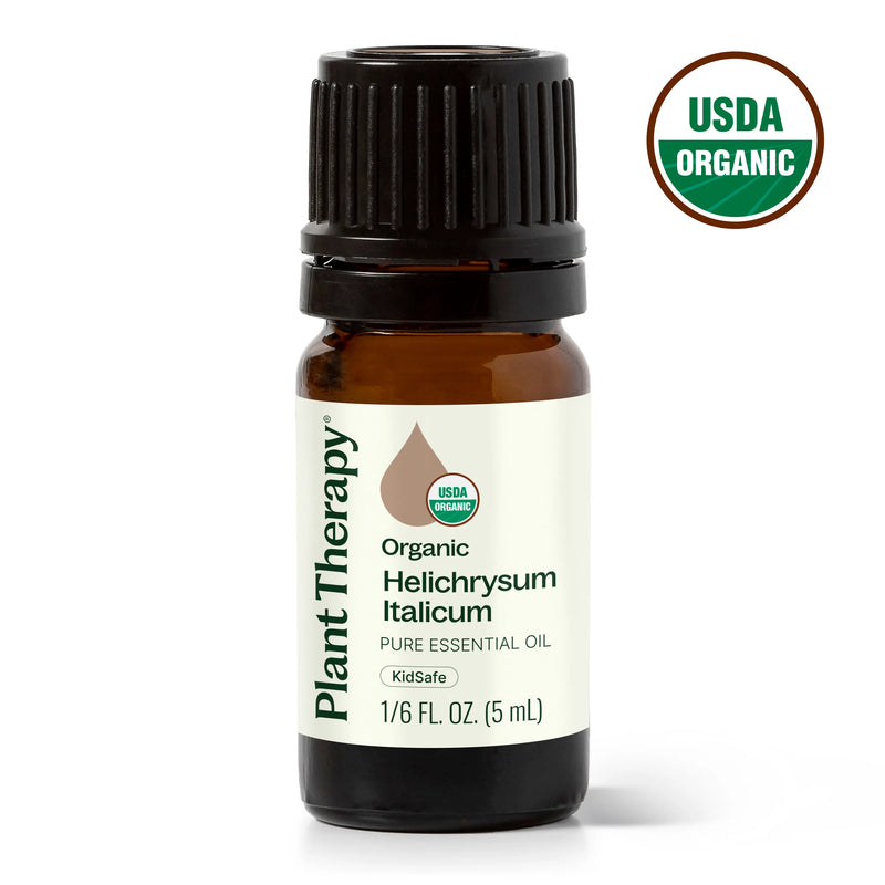 Plant Therapy Organic Helichrysum Italicum Essential Oil Essential Oil White Smoke 5 mL