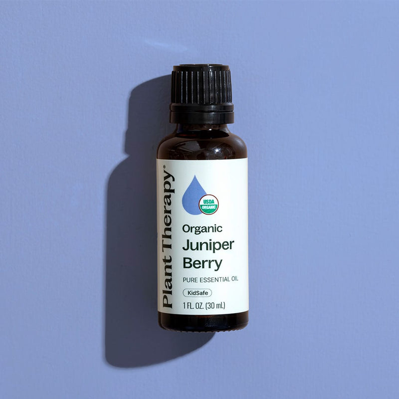Plant Therapy Organic Juniper Berry Essential Oil Essential Oil Medium Purple 10 mL