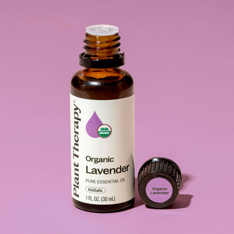 Plant Therapy Organic Lavender Essential Oil Essential Oil Dark Gray 10 mL,30 mL,100 mL