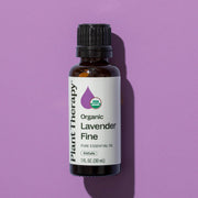 Plant Therapy Organic Lavender Fine Essential Oil Essential Oil Dark Slate Gray 10 mL,30 mL