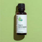 Plant Therapy Organic Lemongrass Essential Oil Essential Oil Dark Sea Green 10 mL,30 mL,100 mL
