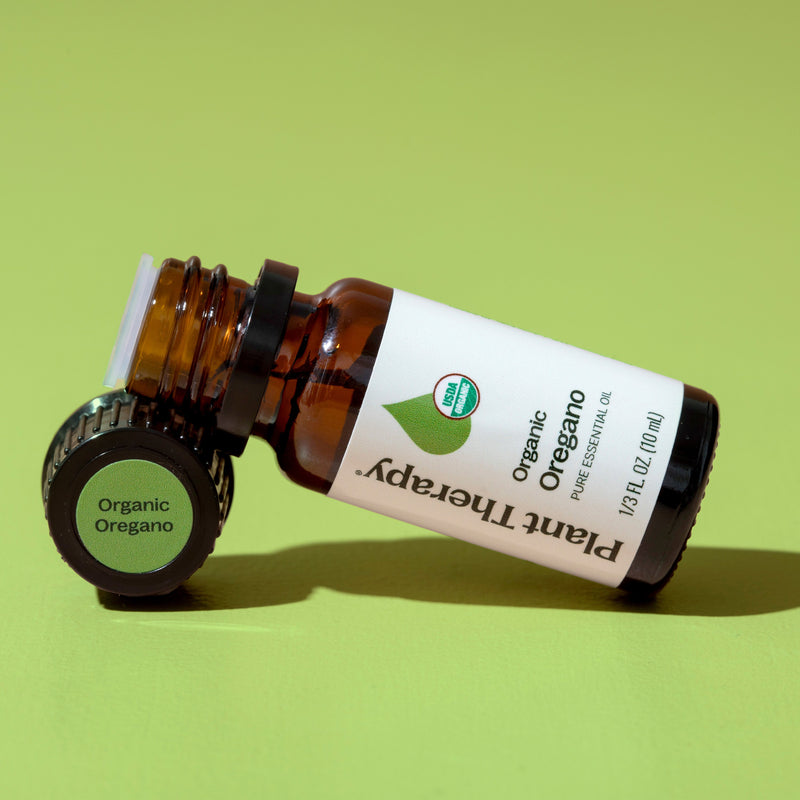 Plant Therapy Organic Oregano Essential Oil Essential Oil Dark Khaki 10 mL,30 mL,100 mL