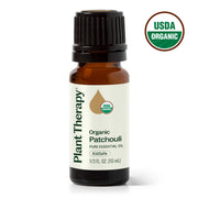 Plant Therapy Organic Patchouli Essential Oil Essential Oil White Smoke 10 mL