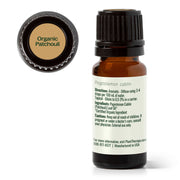 Plant Therapy Organic Patchouli Essential Oil Essential Oil White Smoke 10 mL