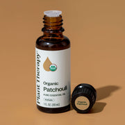 Plant Therapy Organic Patchouli Essential Oil Essential Oil Dark Khaki 10 mL