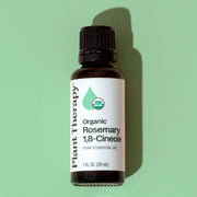 Plant Therapy Organic Rosemary 1,8-Cineole Essential Oil Essential Oil Dark Sea Green 10 mL,30 mL,100 mL