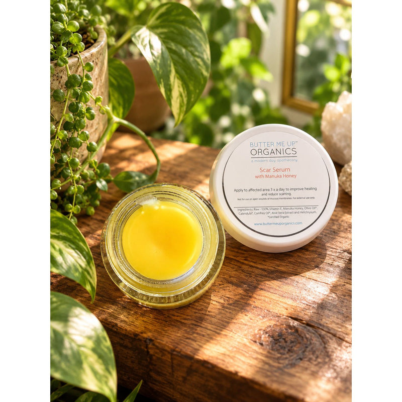 Butter Me Up Organics Scar Serum Body Black