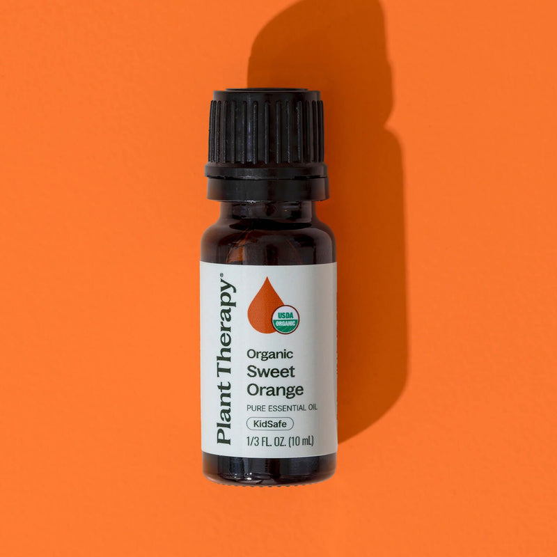 Plant Therapy Organic Sweet Orange Essential Oil Essential Oil Chocolate 10 mL,30 mL,100 mL