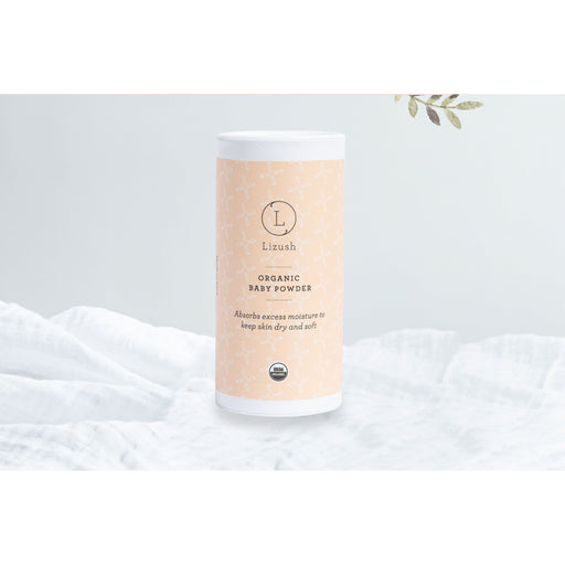 Lizush ORGANIC BABY POWDER - Talc Free Lavender