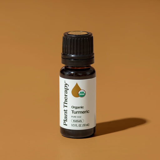 Plant Therapy Organic Turmeric CO2 Extract Essential Oil Sienna 10 mL