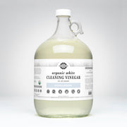 Rustic Strength Organic White Cleaning Vinegar | 5% (50 grain) Multi-Purpose Cleaner Lavender Gallon Glass