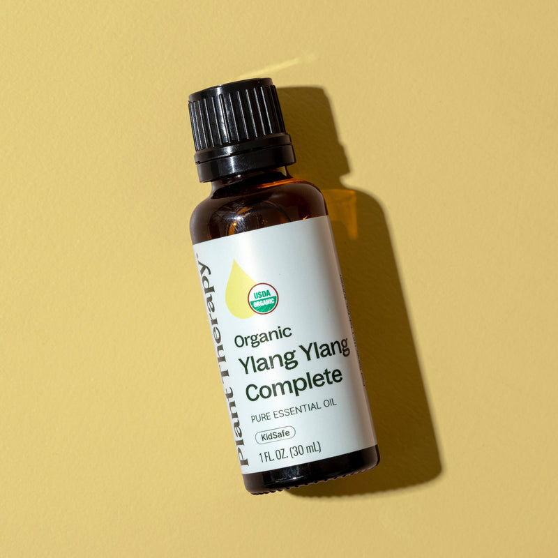 Plant Therapy Organic Ylang Ylang Complete Essential Oil Essential Oil Tan 10 mL,30 mL