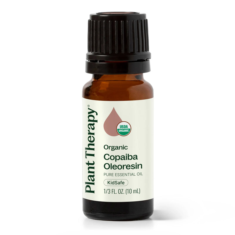 Plant Therapy Organic Copaiba Oleoresin Essential Oil White Smoke 10 mL