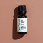 Plant Therapy Organic Copaiba Oleoresin Essential Oil Rosy Brown 10 mL,30 mL